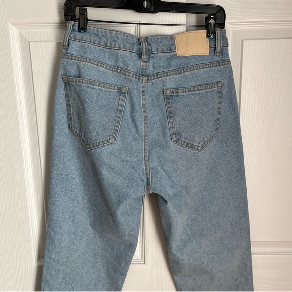 ZARA HIGH WAISTED MOM JEANS - Picture 8 of 11